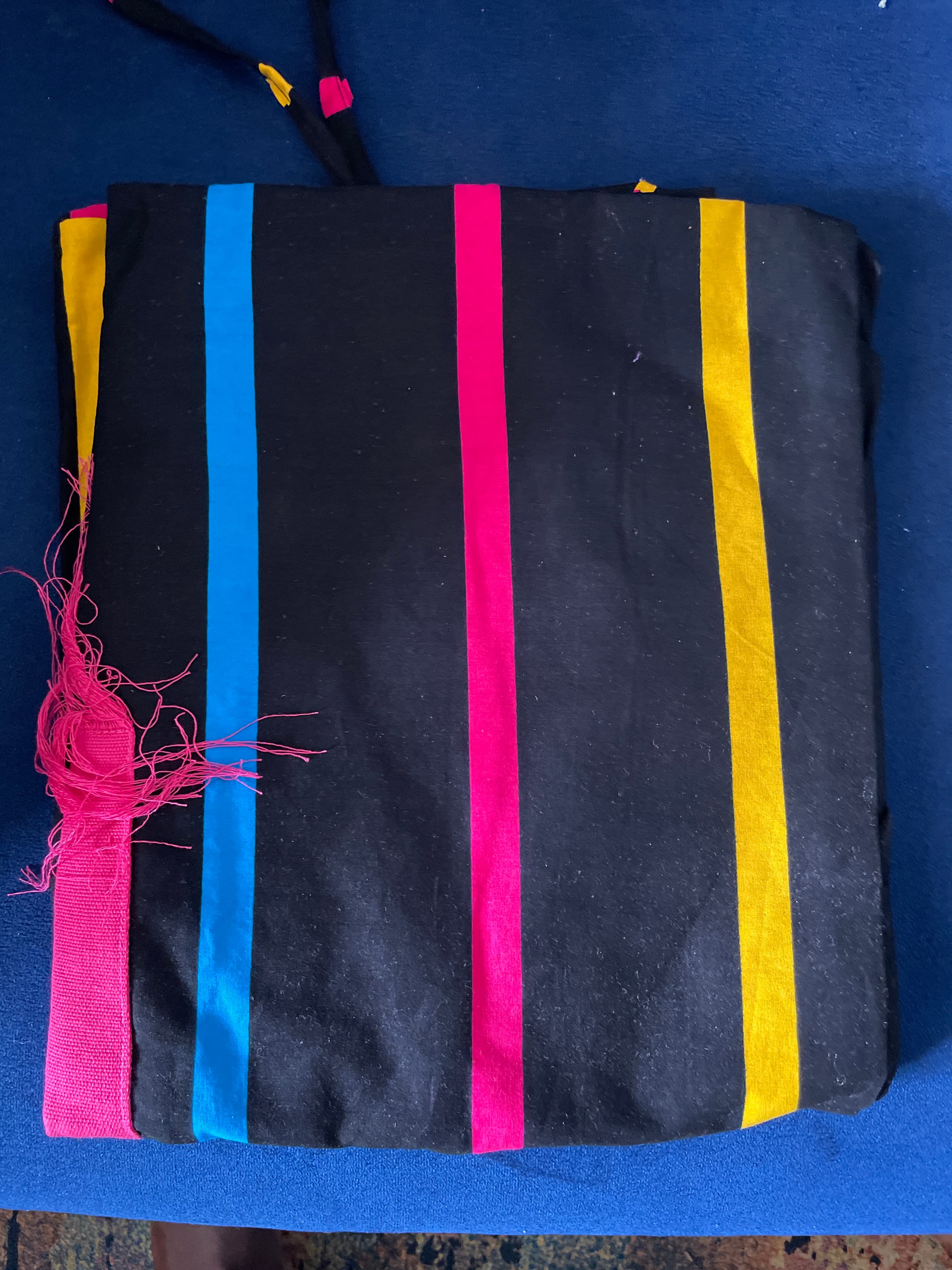 Black Strip Dress
