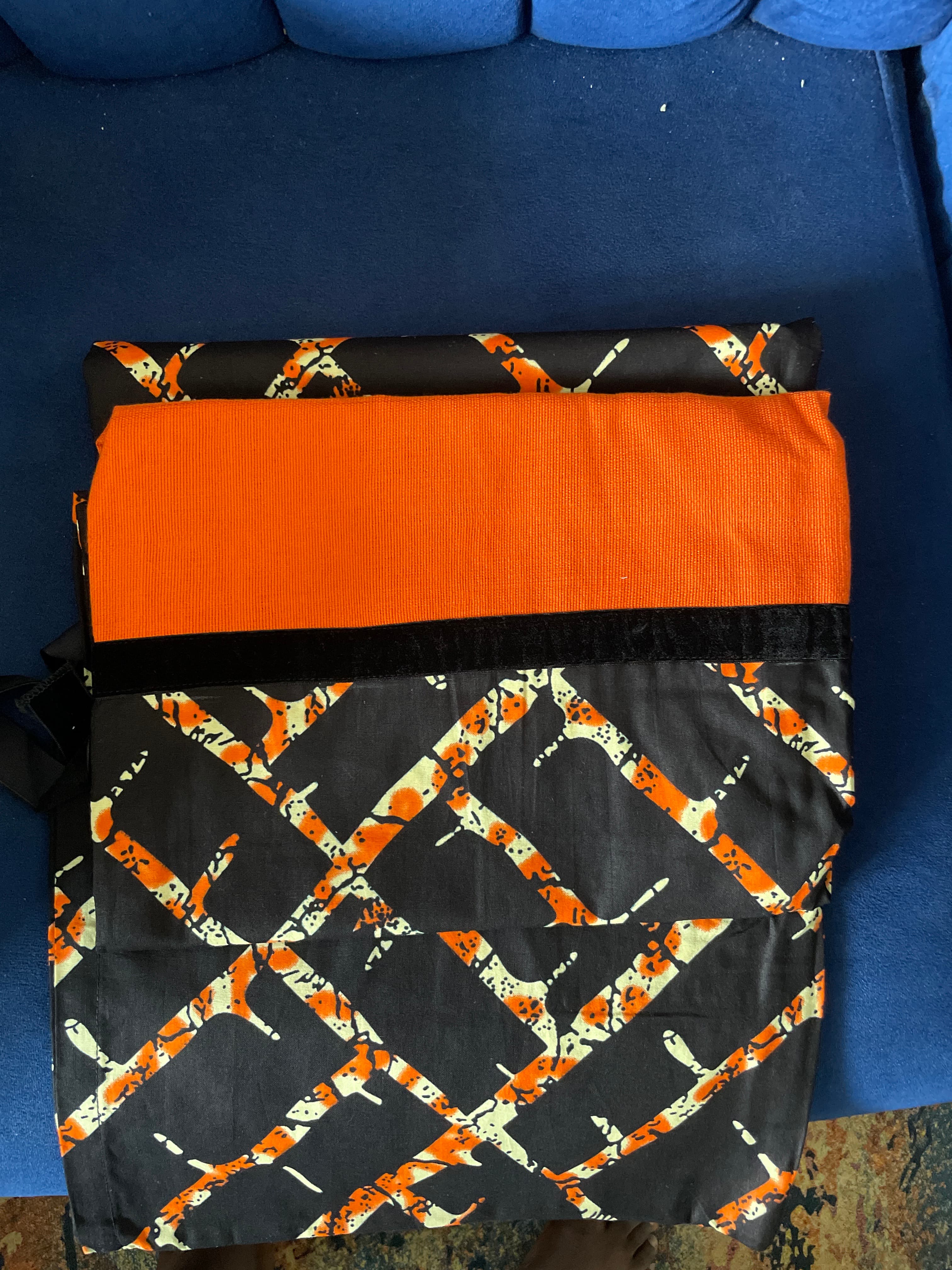 Black & Orange Classy Dress